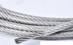 Cable Tensor Plastificado en Tramos para Cercas y Riego