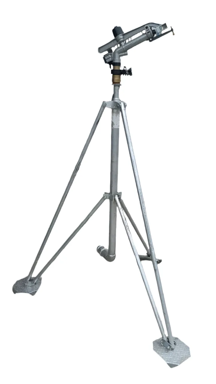Tripié Galvanizado de 2" para Cañón de Riego