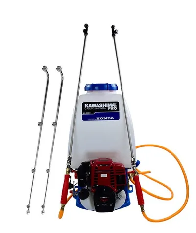 Fumigadora de Mochila Kawashima Pro AK-35GX Motor Honda 4T 25 L