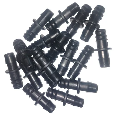 Conector Inicial 16 mm Goma-Manguera (100 Piezas)