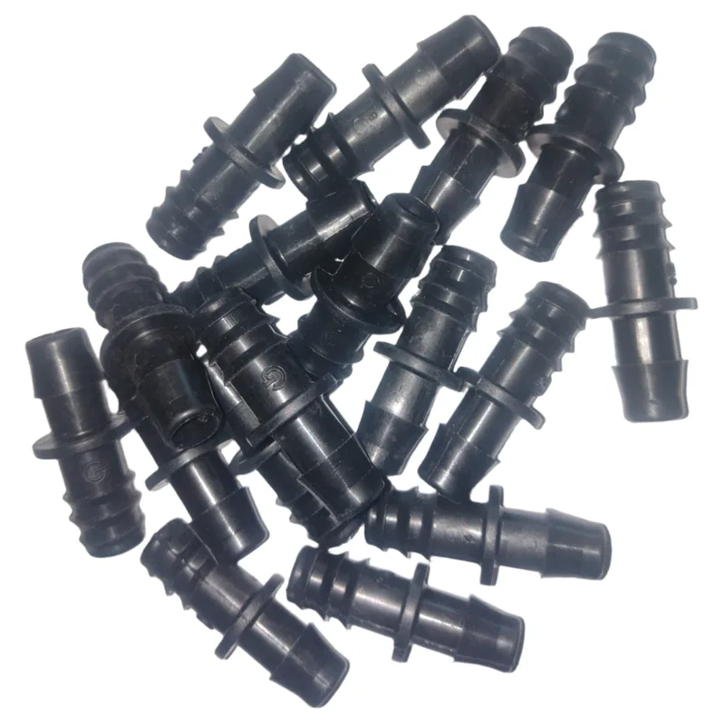 Conector Inicial 16 mm Goma-Manguera (100 Piezas)