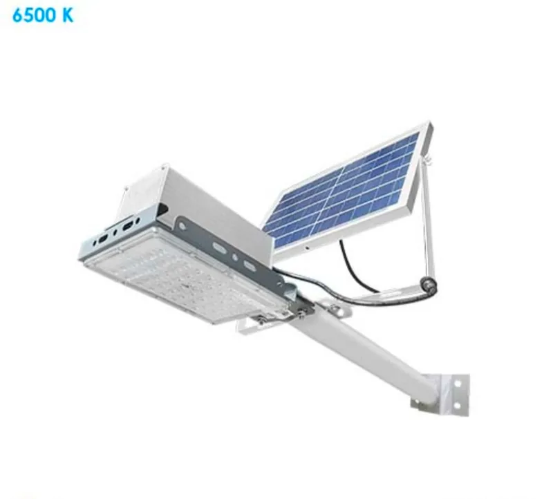 Lámpara Solar 60W con Panel Dirigible – Paquete de 4 Piezas