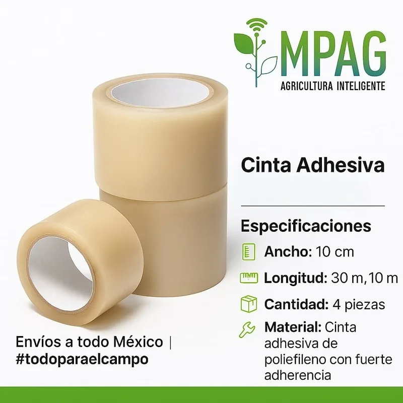 Cinta Polypatch 10 cm x 30 m – Repara Plástico de Invernadero — foto 2