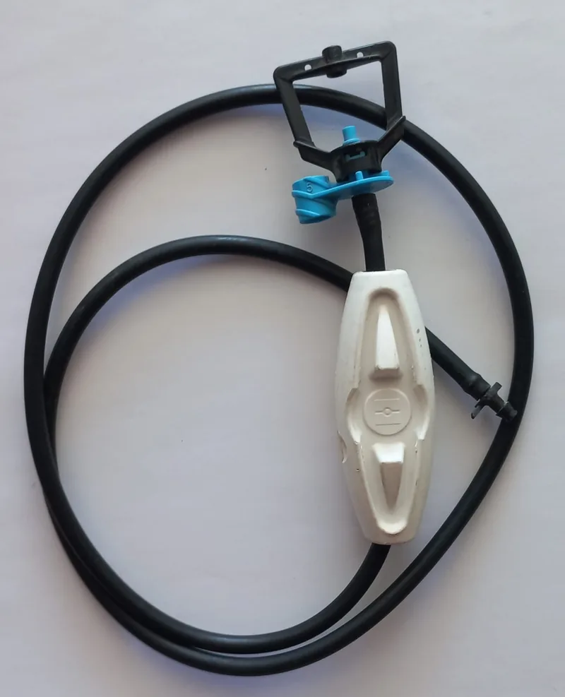 Aspersor Rivulis Rondo 30 l/h con Rotor Antifugas y Tubín 45 cm