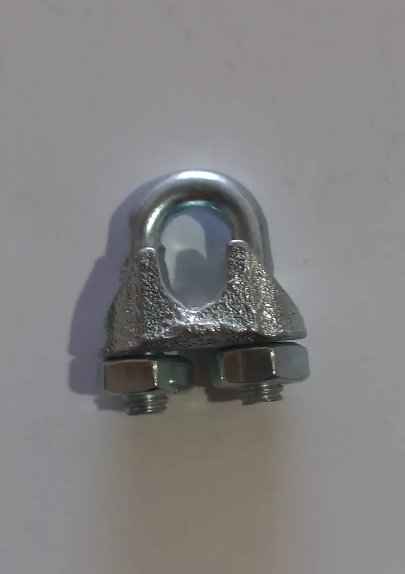 Nudo Ranurado Galvanizado 3/16" para Alambre y Cable
