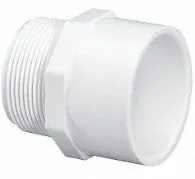 Adaptador Macho PVC de 1 1/4" – Conector de Riego y Plomería